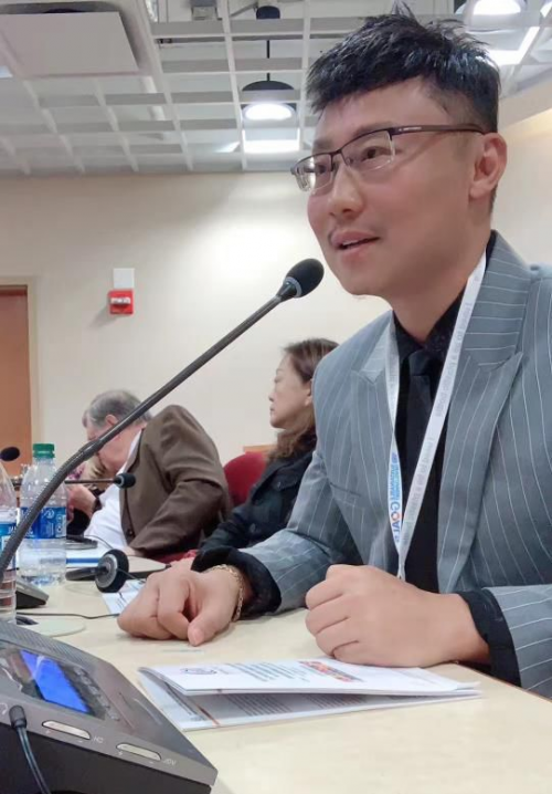 张红凯博士应邀参加联合国全球企业社会责任峰会Global Corporate Social Responsibility Summit，并发表演讲。